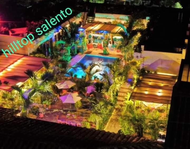 Hostal Hilltop Salento Buitenkant foto