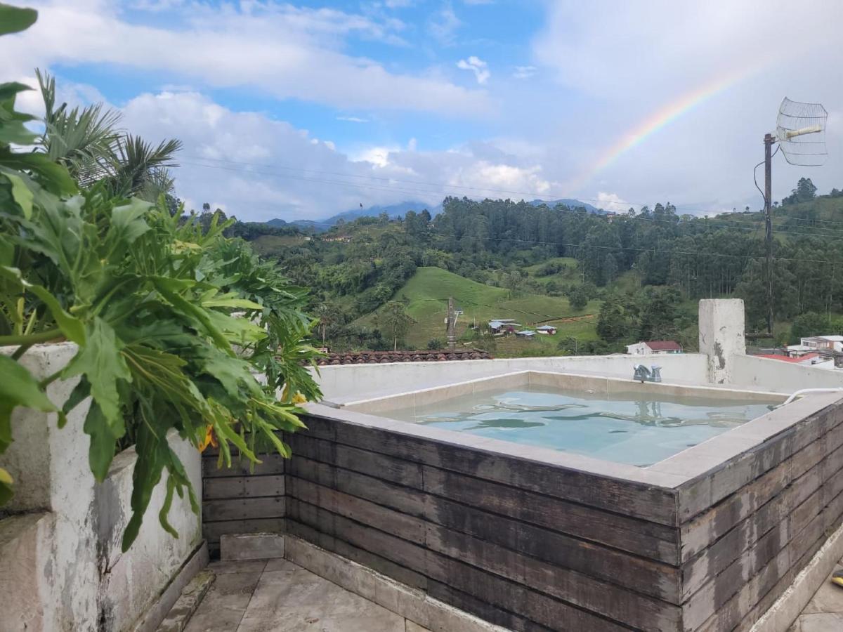 Hostal Hilltop Salento Buitenkant foto
